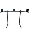 Free-Standing Triple Monitor Stand | Supports Up to 32" Screens