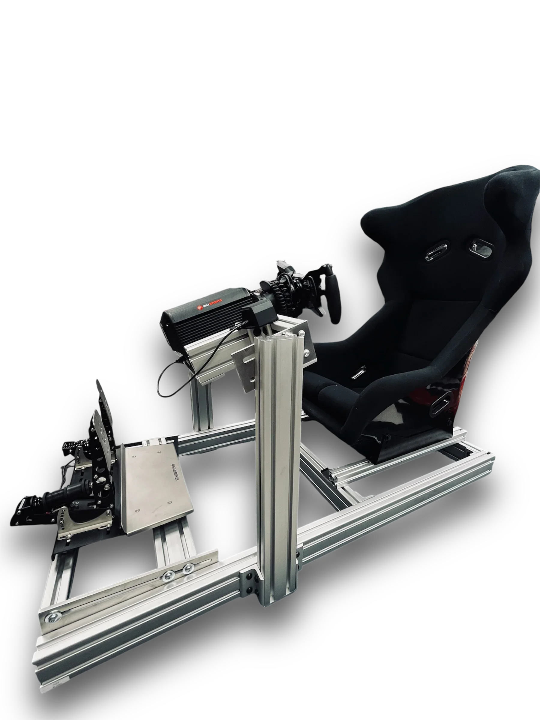 High-performance racing simulator cockpits designed for immersive setups, offering adjustability, durability, and comfort for sim racing enthusiasts