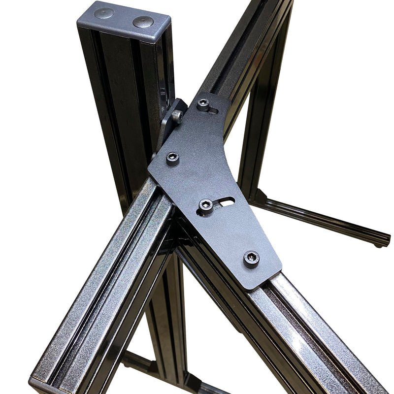 Free-Standing Triple Monitor Stand | Supports Up to 43"