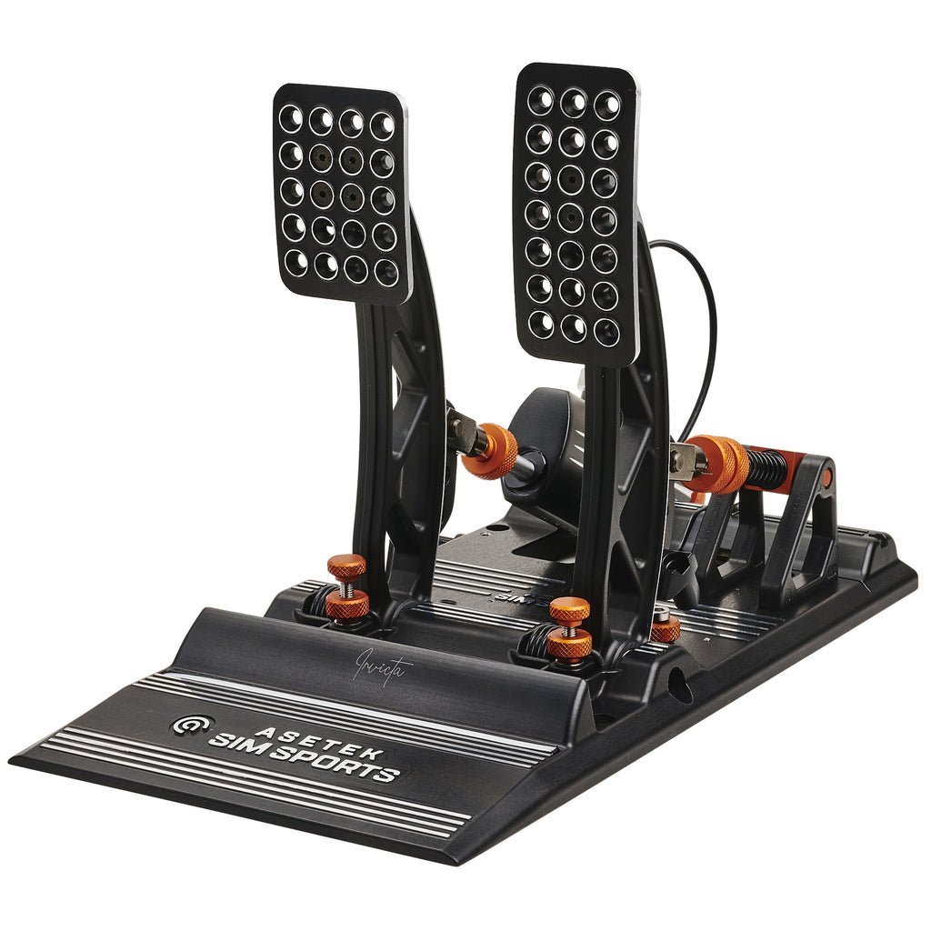 Asetek SimSports Invicta Brake & Throttle Pedals | Unmatched Racing Precision