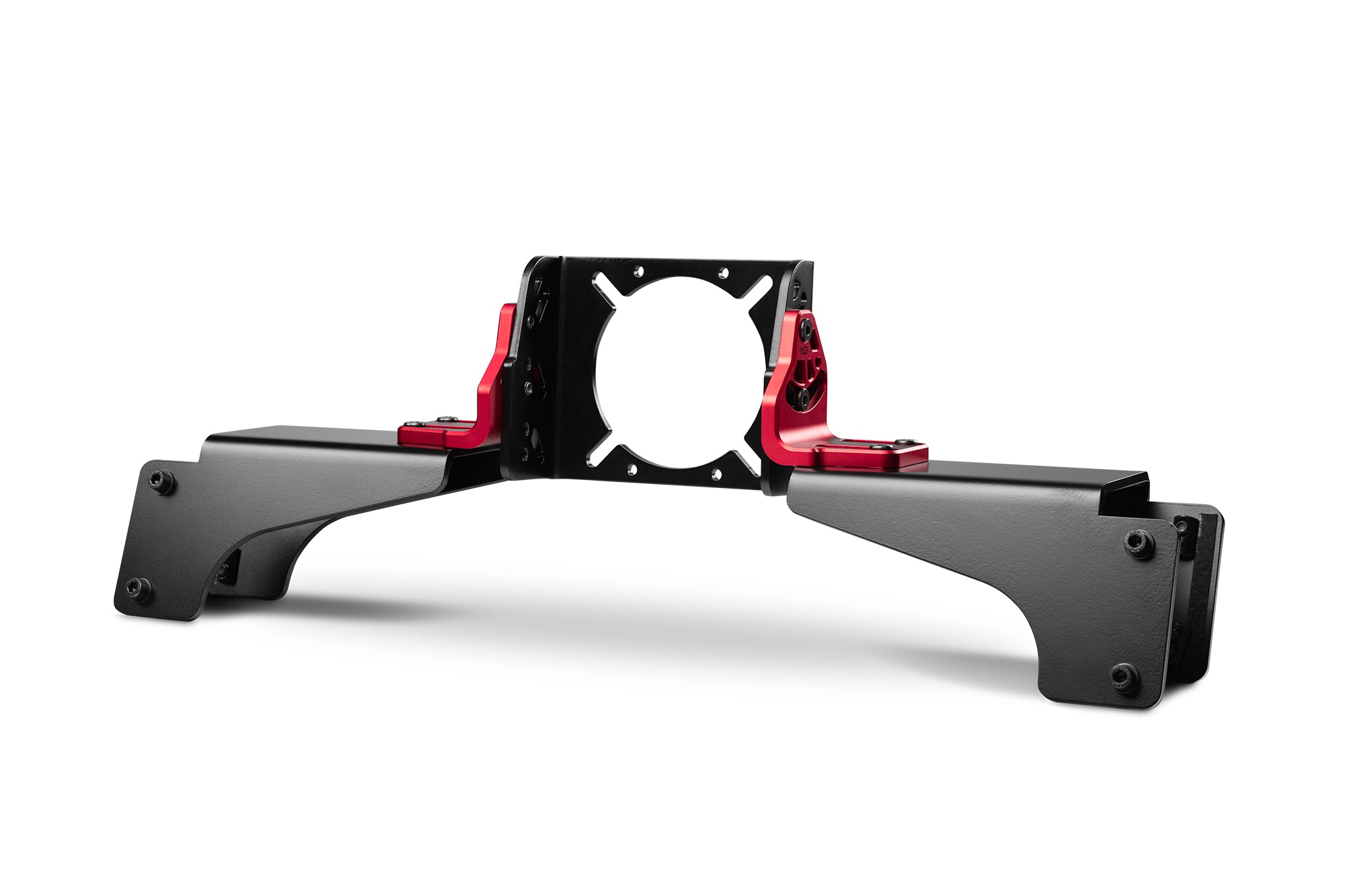 ELITE DD Side and Front Mount Adaptor | Carbon Grey & Red Racing Mount