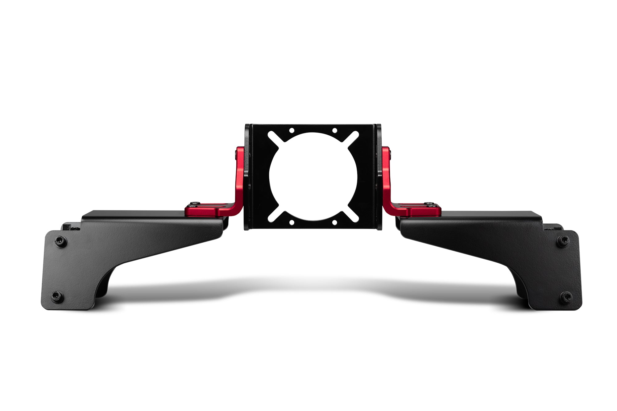 ELITE DD Side and Front Mount Adaptor | Carbon Grey & Red Racing Mount

