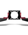 ELITE DD Side and Front Mount Adaptor | Carbon Grey & Red Racing Mount

