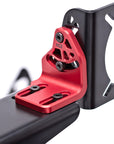 ELITE DD Side and Front Mount Adaptor | Carbon Grey & Red Racing Mount

