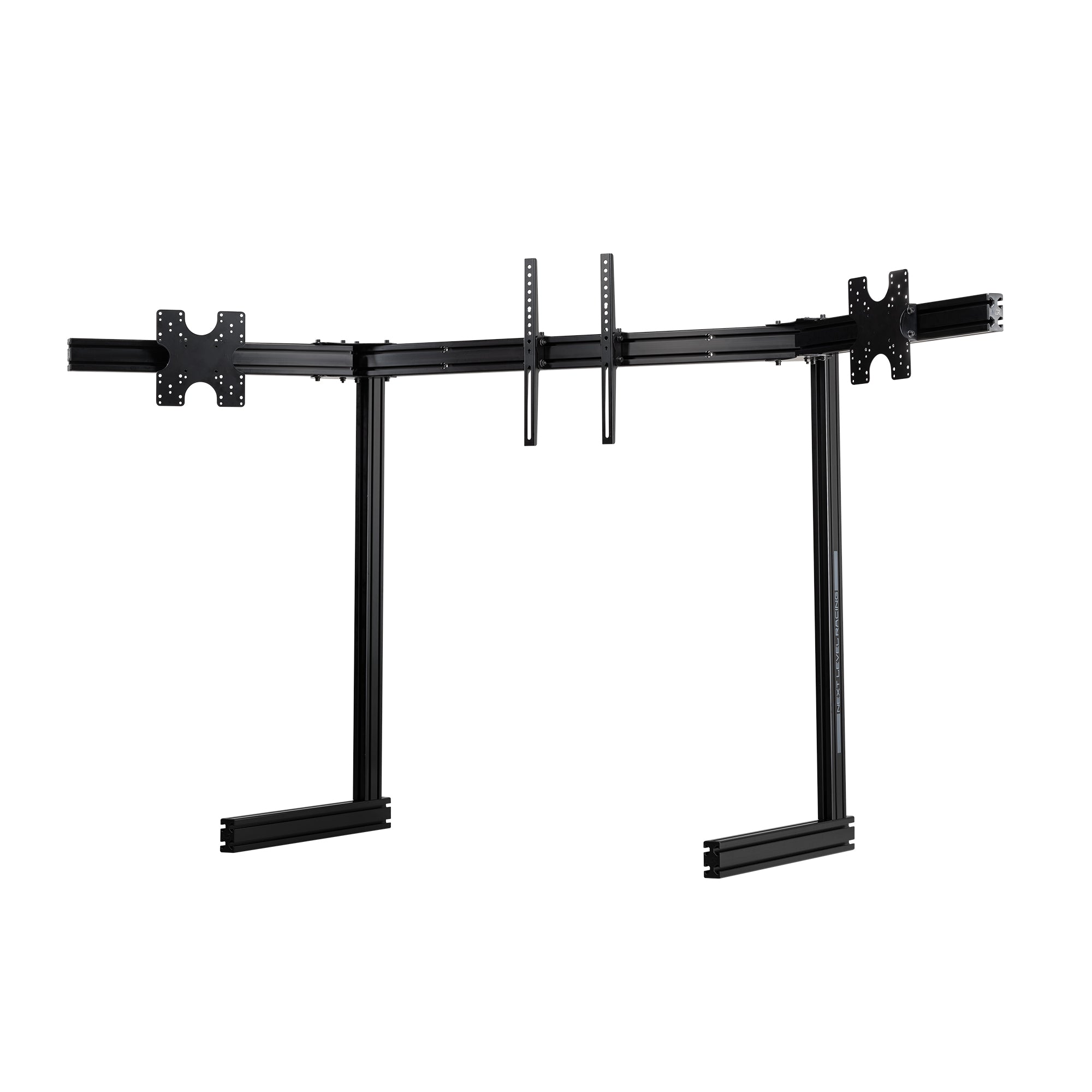 ELITE Free Standing Triple Monitor Stand – Black Edition | Immersive Racing Setup