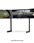 ELITE Free Standing Triple Monitor Stand – Black Edition | Immersive Racing Setup