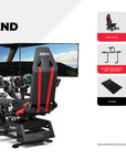 Next Level Racing Flight Stand Pro | Stable & Adjustable Flight Control Stand