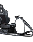 Next Level Racing GTRacer Cockpit offering a premium GT racing experience with a reclining seat, adjustable mounts, and full support for sim racing peripherals.