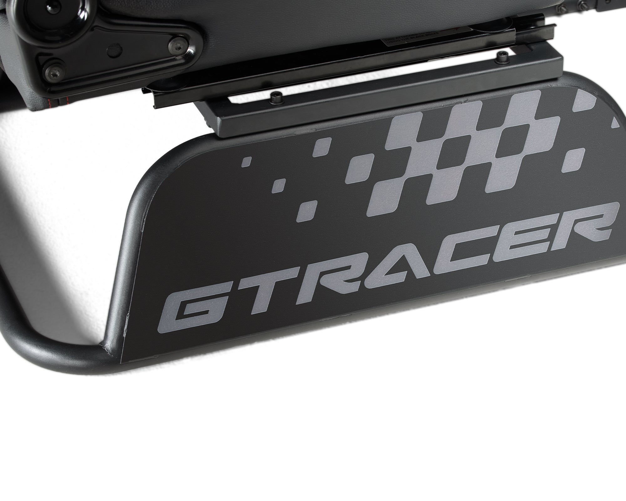 Next Level Racing GTRacer Cockpit offering a premium GT racing experience with a reclining seat, adjustable mounts, and full support for sim racing peripherals.