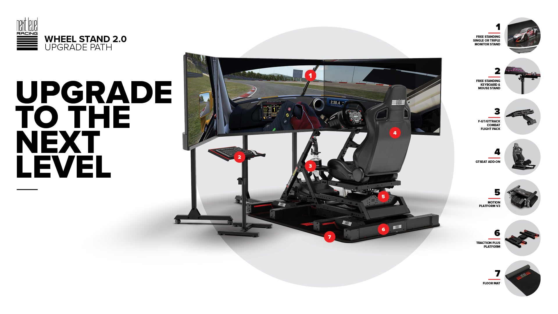 Wheel Stand 2.0 | Adjustable &amp; Stable Stand for Sim Racing Wheels